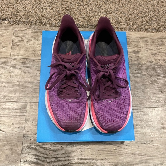 Hoka Clifton 8 Purple running shoes - Picture 3 of 6